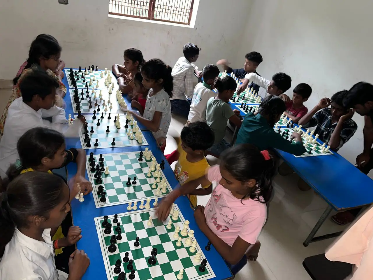 Reflection through chess